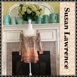 Vintage Susan Lawrence top, size S